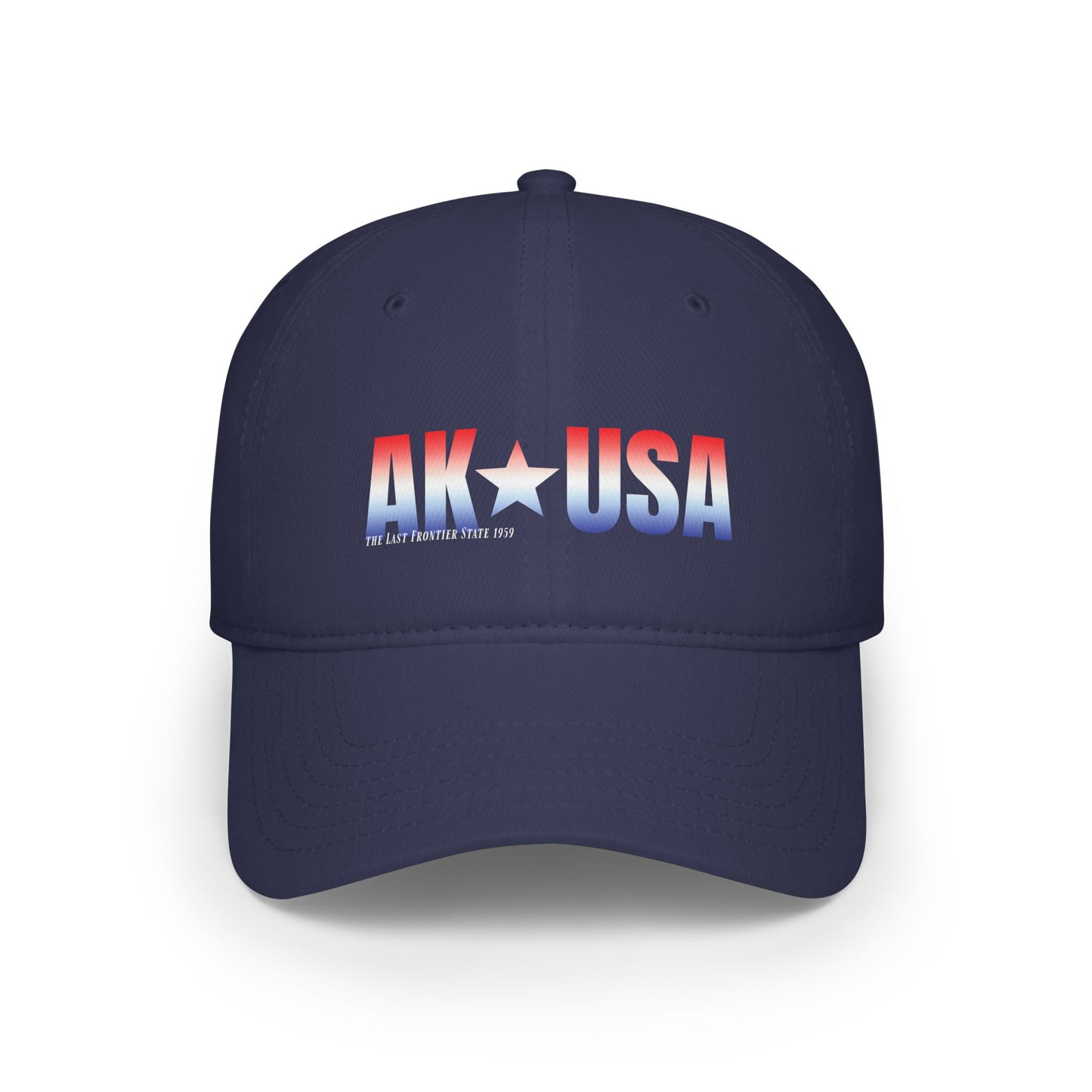 Alaska Patriotic Baseball Cap