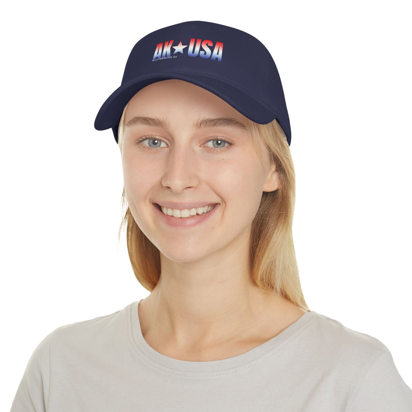 Alaska Patriotic Baseball Cap